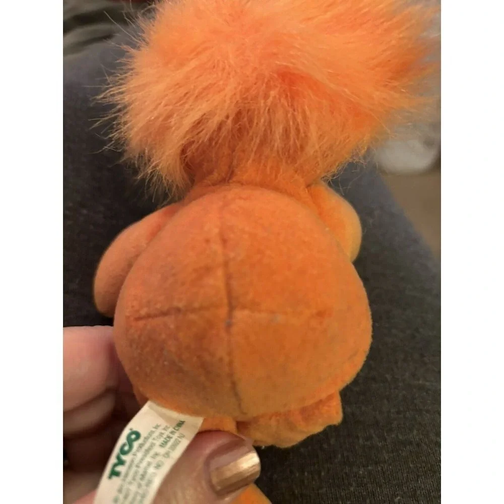 Vintage 1997‎ Tyco Sesame Street Muppet Beans Zoe Plush Bean Bag